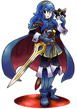 ''Mario+Luigi'' RPG Style: Lucina (Fire Emblem) by MAST3R-RAINB0W