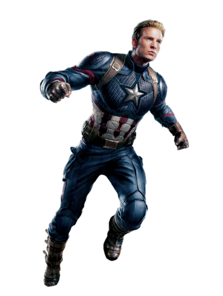 Avengers Endgame Captain America PNG by Metropolis 