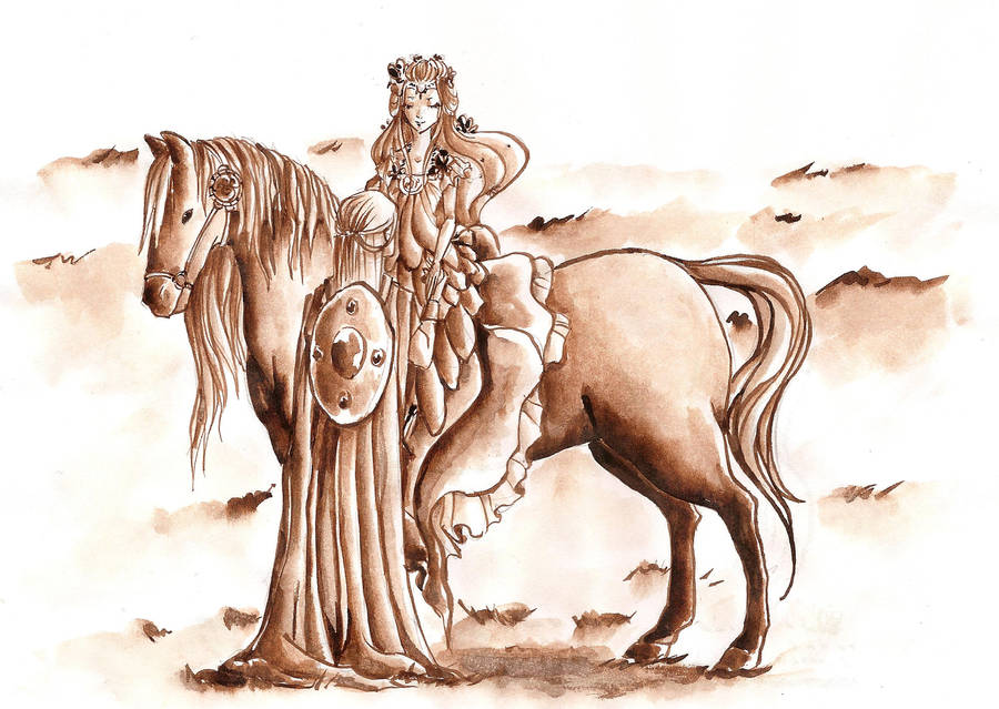 Oisin and Niamh--Han1 by HanHan