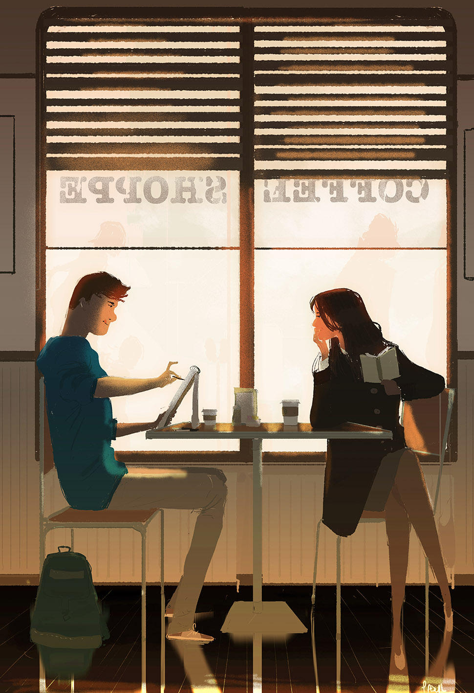 Coffee Sketching by PascalCampion