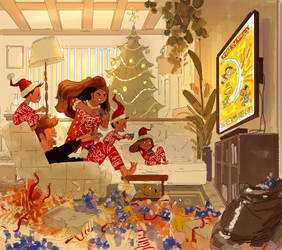 Xmas mornings by PascalCampion