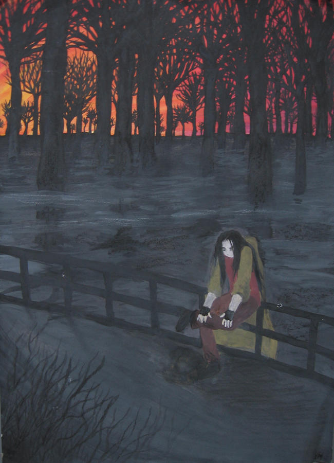 Waiting for a friend by szerglinka on DeviantArt