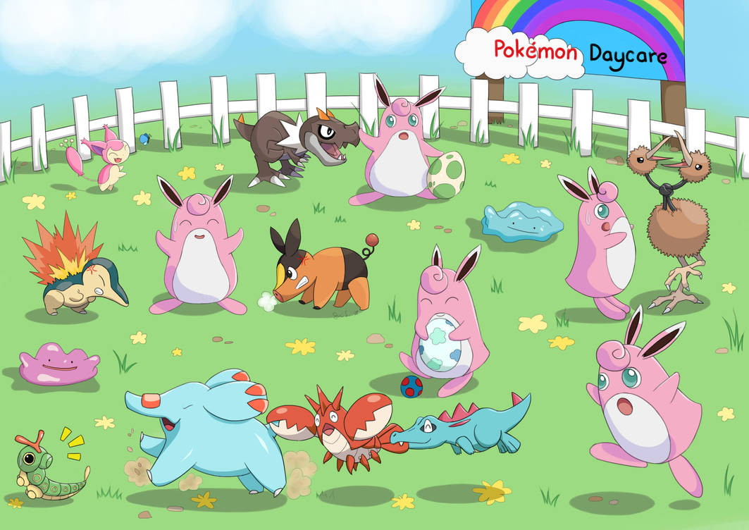 Pokemon Daycare by Suwchan on DeviantArt