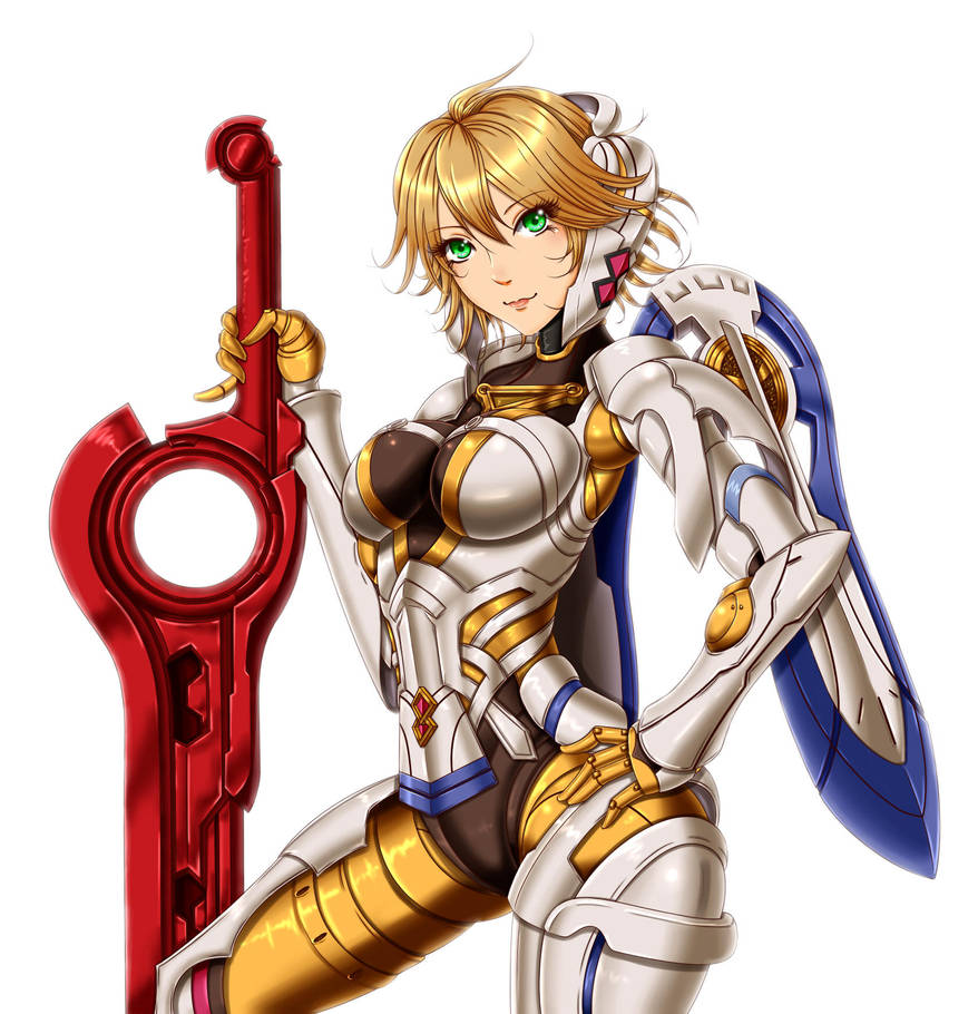 Xenoblade Chronicles MFiora by iforher on DeviantArt