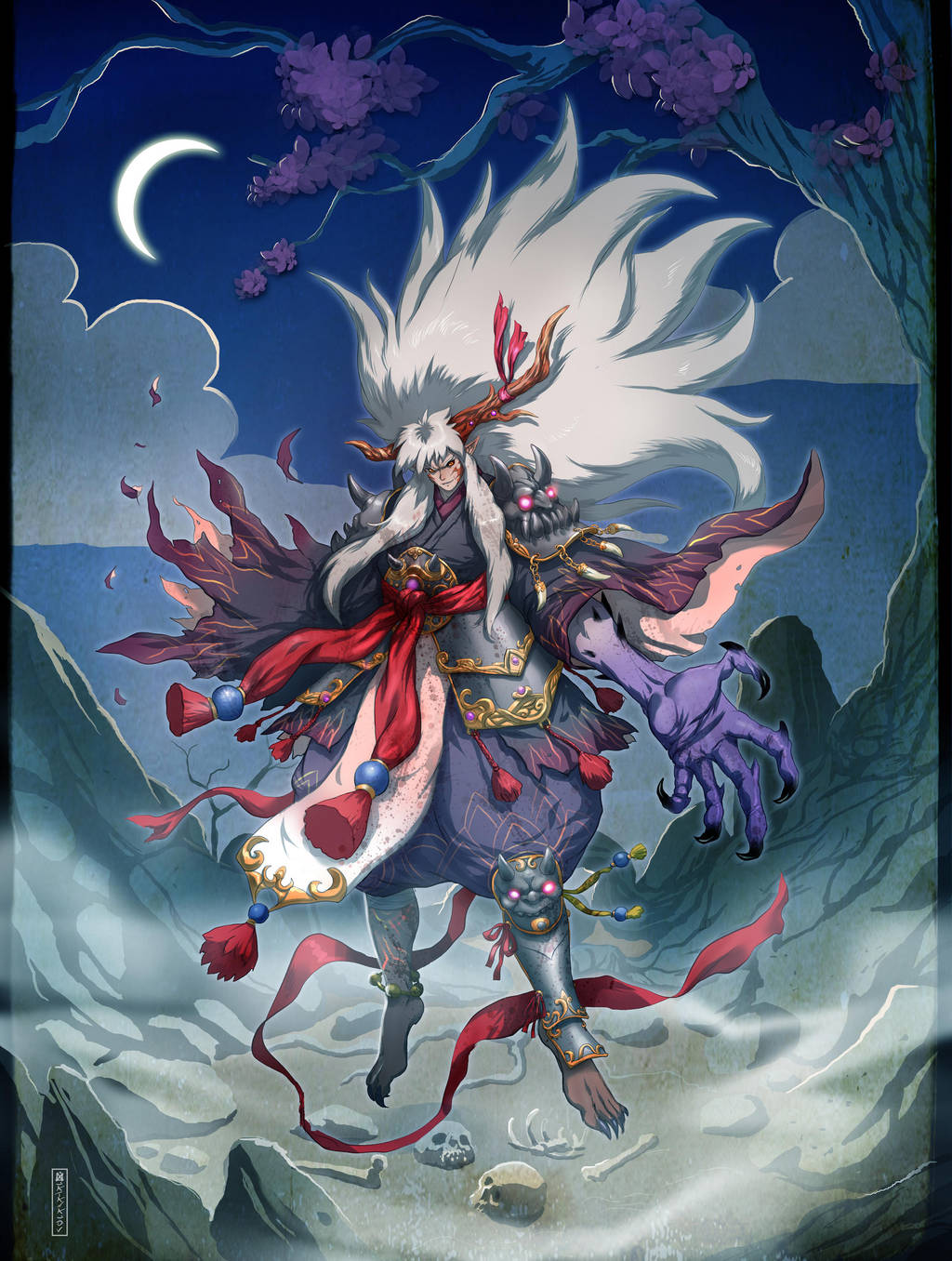 Onmyoji Fanart by satanasov