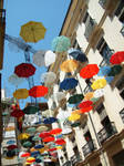 Raining Umbrellas by Mr--T