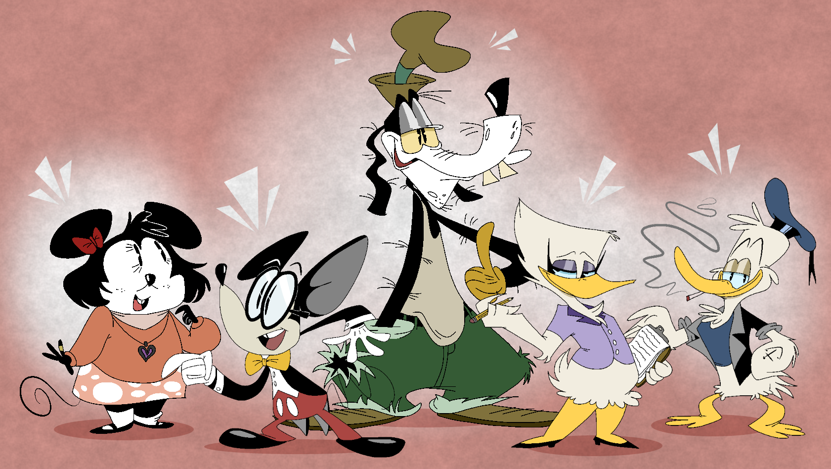 The Reimagined Fab Five by EeyorbStudios