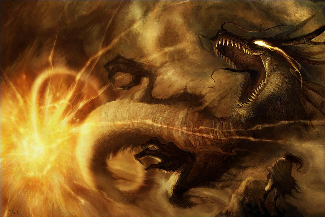 dragon by tahra