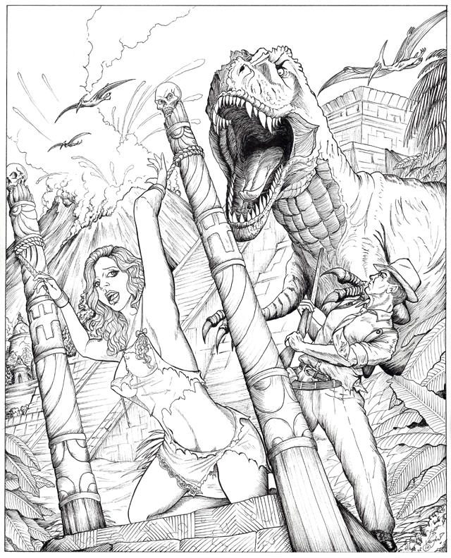 Raiders of the Lost Genre -BnW by DocRedfield