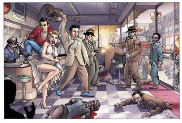 Zombie Apocalypse 1955 by DocRedfield
