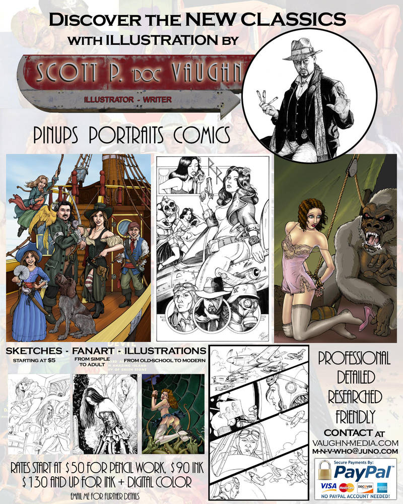 COMMISSIONS RATES - Pulp style by DOC by DocRedfield