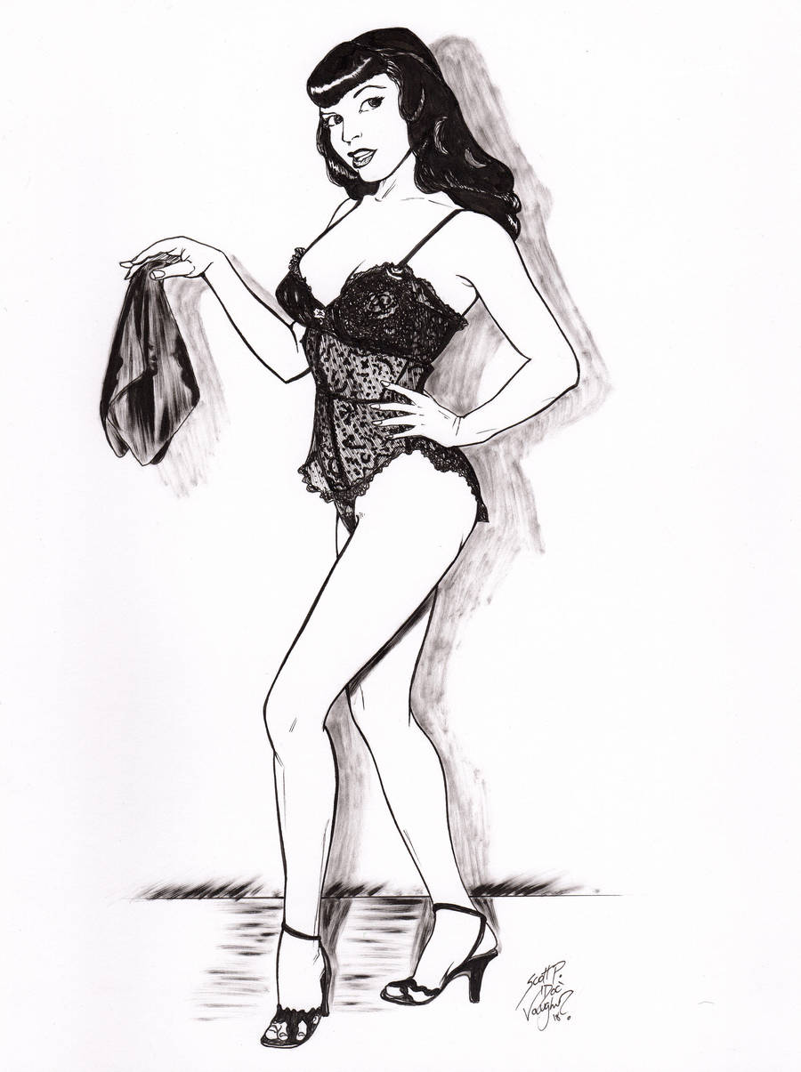 Bettie in Teddy by DocRedfield