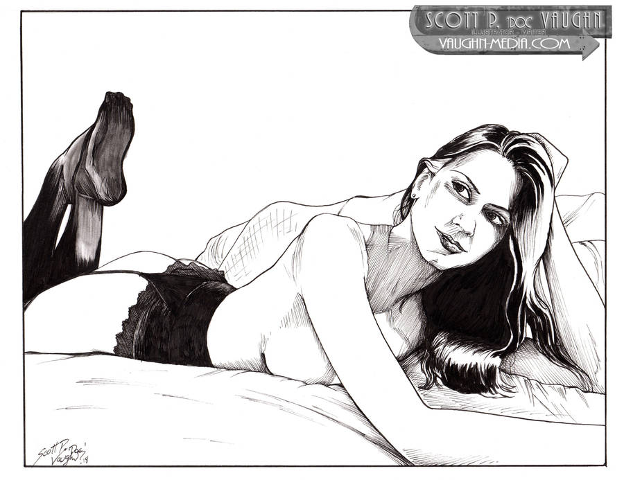 Tayler Reclined by DocRedfield