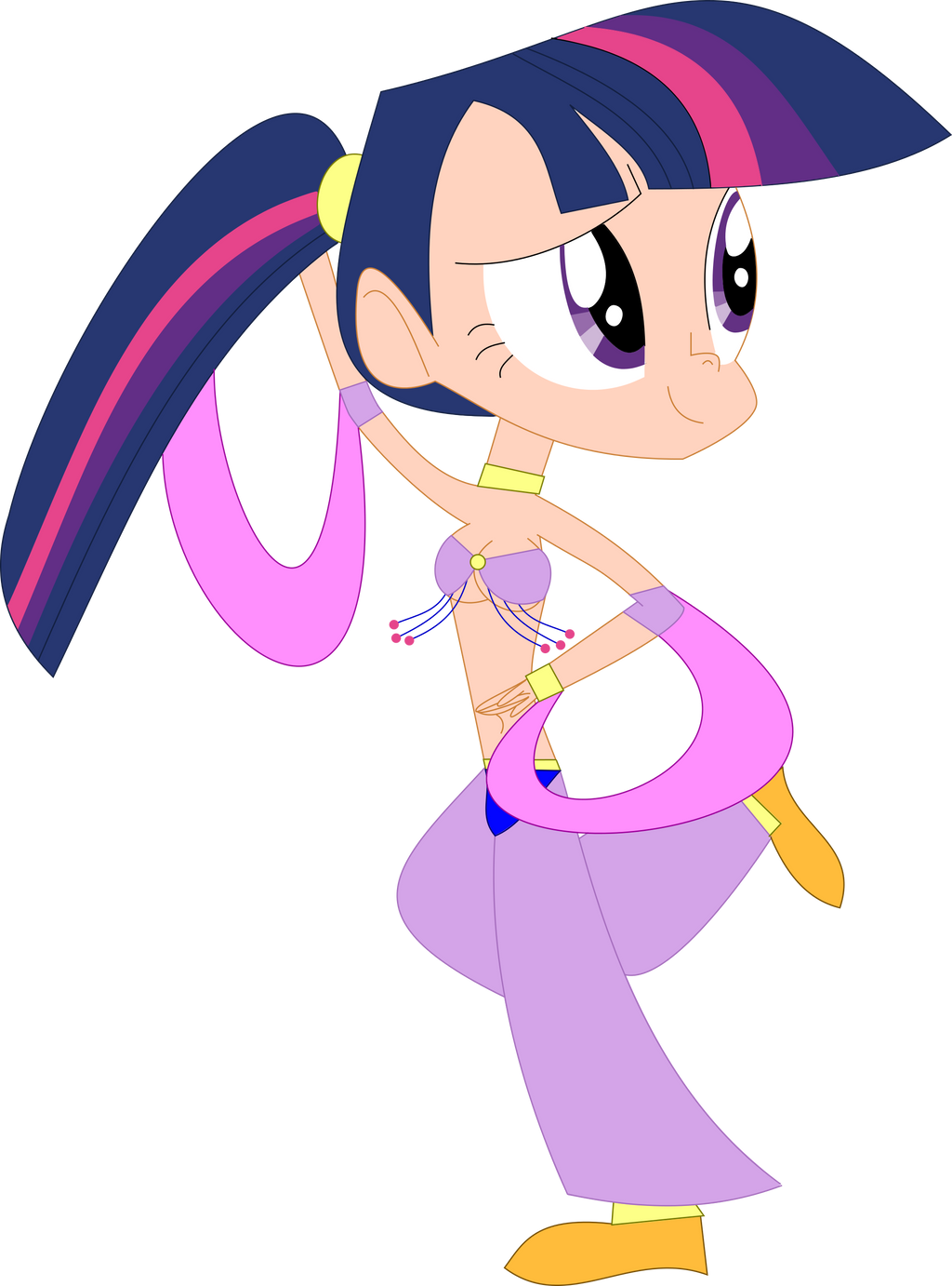 Twilight in Belly Dancer (Unfinished) by Michaelsety on DeviantArt