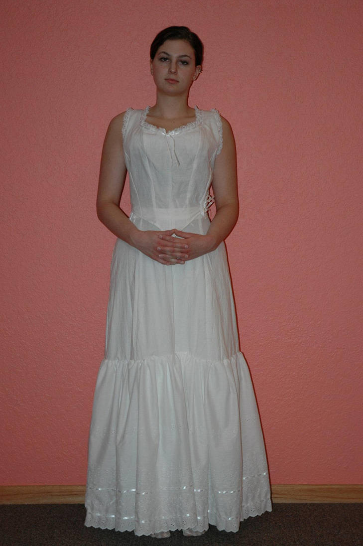Corset Cover and Petticoat by immortalphoenix