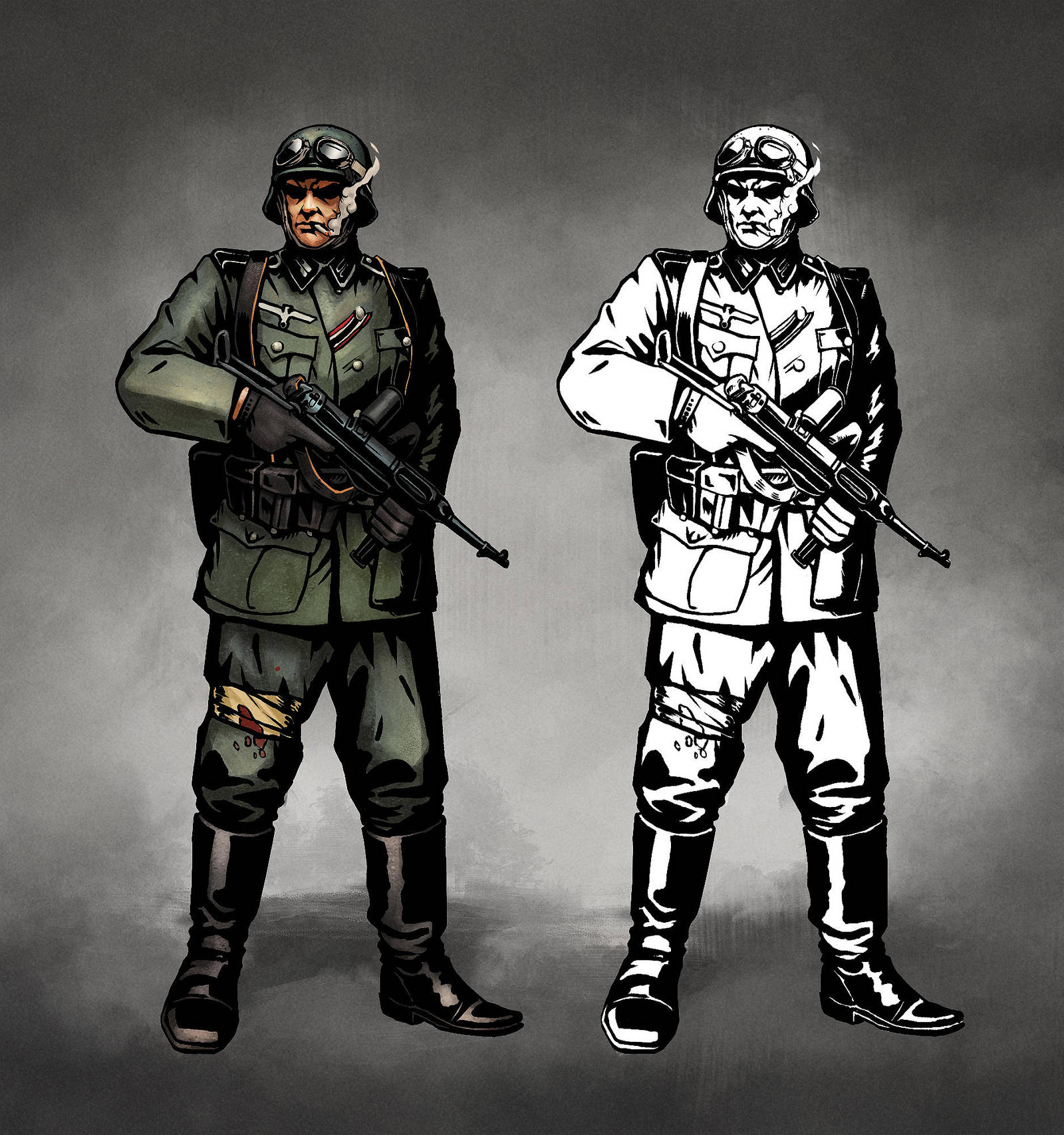Darkest Soldier by Kwad-rat