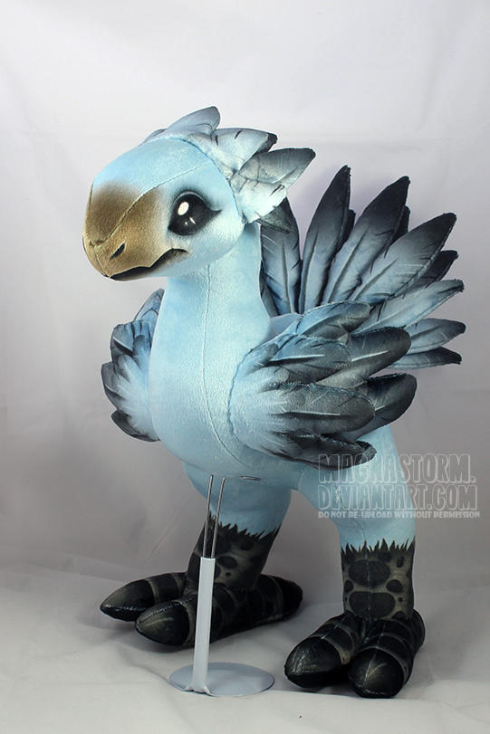 FFXIV blue Chocobo (preorders open!) by MagnaStorm on DeviantArt