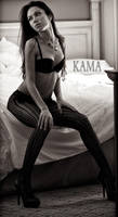Valerie BW by Kama-Photography