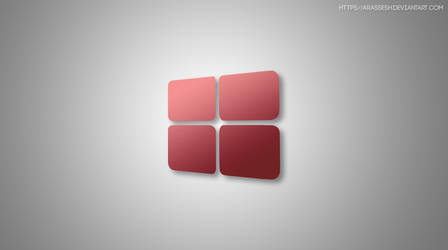 Windows 10 Red Wallpaper By Arassesh On Deviantart