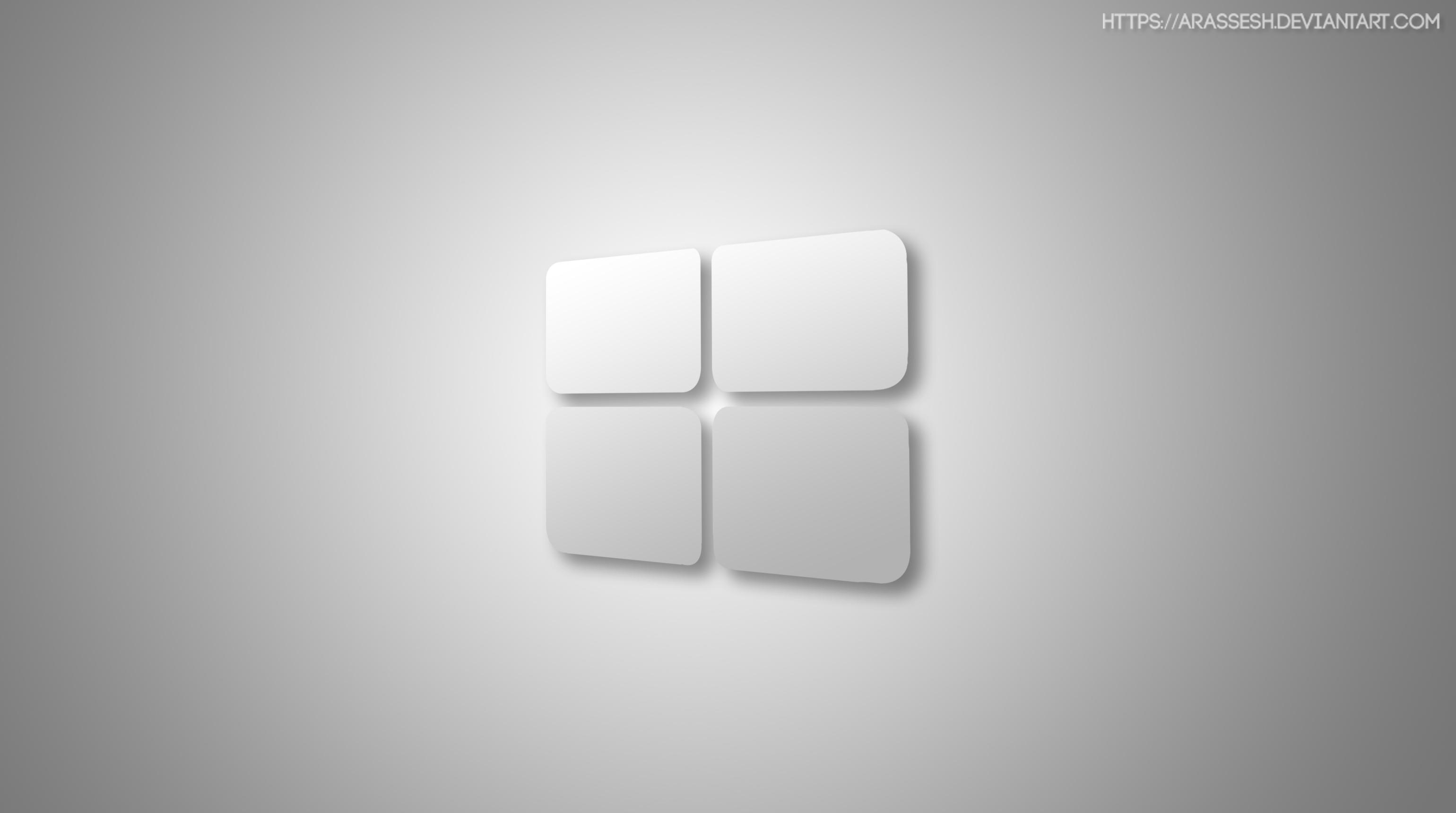 windows 10 white wallpaper by arassesh on DeviantArt