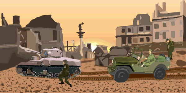 WWII Army by DungeonWarden