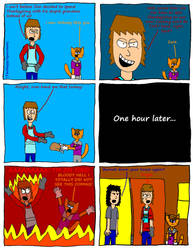 Dan Comics No.20 - Thanksgiving by The-Happy-Spaceman