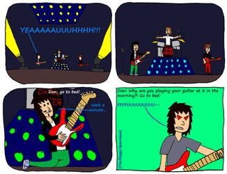 Dan Comics No.24 - Rocking Out by The-Happy-Spaceman