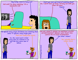 Dan Comics No.26 - Christmas 2 by The-Happy-Spaceman