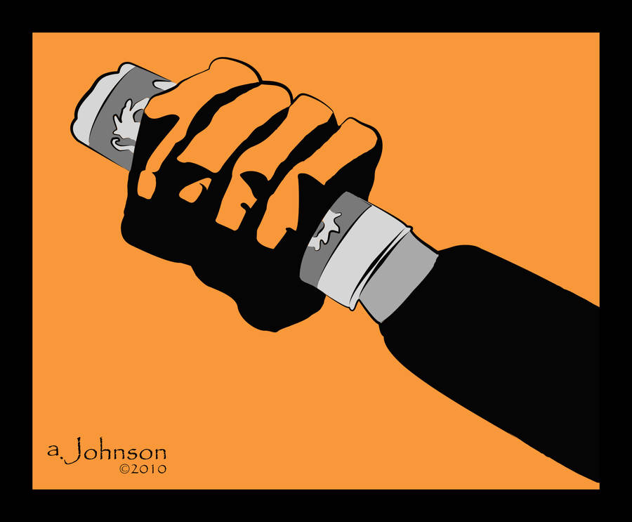 Hand on a motorcycle handle by EsBest