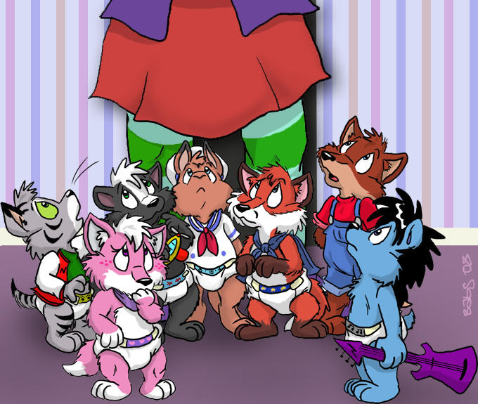 Furry Babies Babs by KennyKitsune on DeviantArt