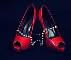red sexy shoes by KZiggy