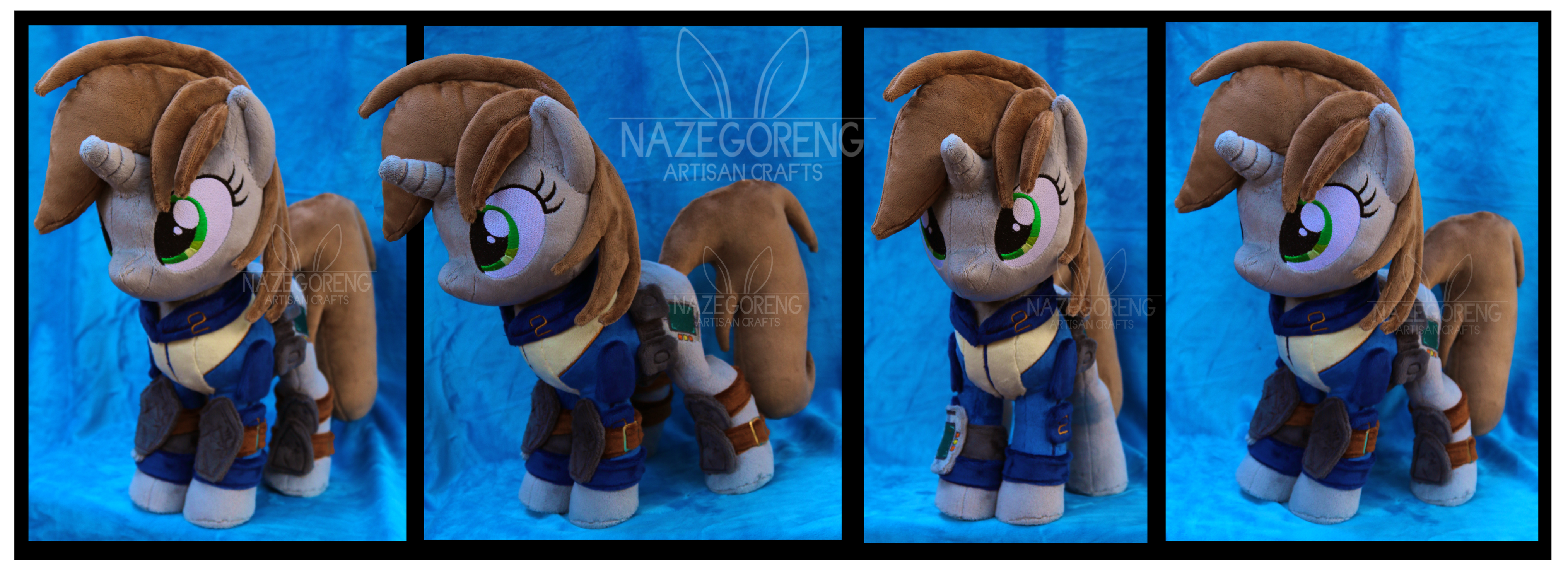Littlepip Custom Plush by Nazegoreng