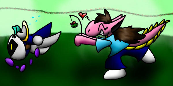 The dreaded mistletoe -MK- by papersak