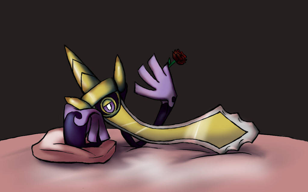 Seductive Aegislash by papersak
