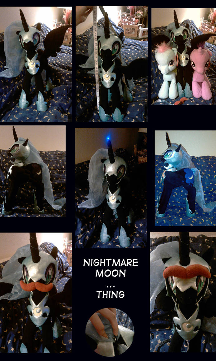 Fleece Nightmare Moon by RizCifra