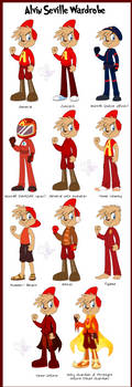 Alvin Seville Wardrobe by KicsterAsh