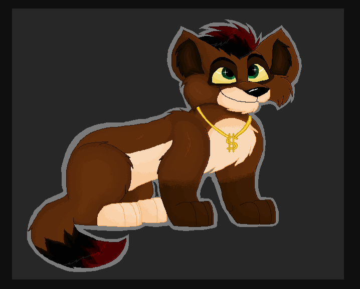 New Wolf Character by Charlie-Breen