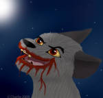 Werewolf At Full Moon by Charlie-Breen