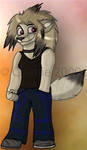DarkyWolf Commission by Charlie-Breen
