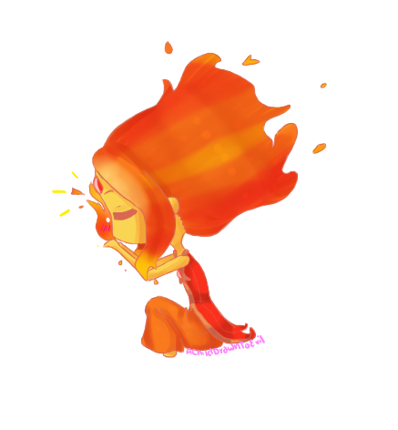 Flame Princess by AChildDrawnToEvil