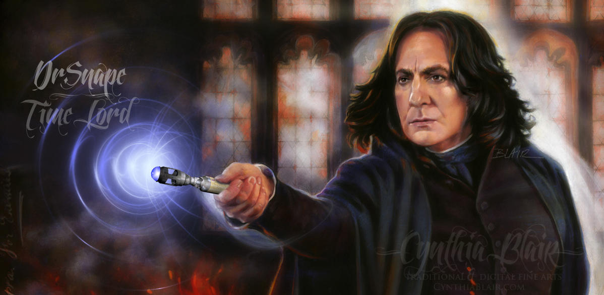 Dr. Snape, Time Lord by Cynthia-Blair