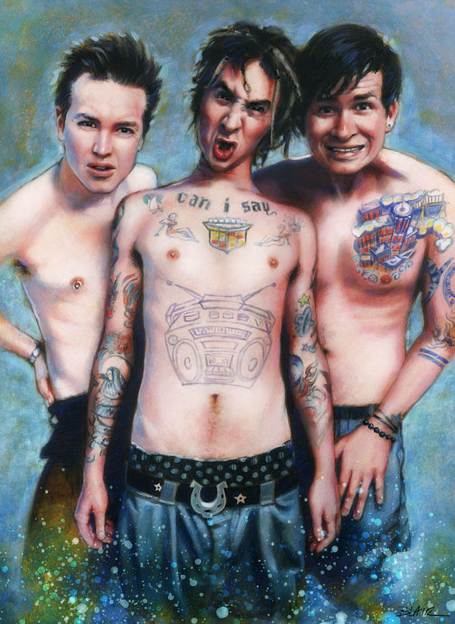 Blink 182 by Cynthia-Blair