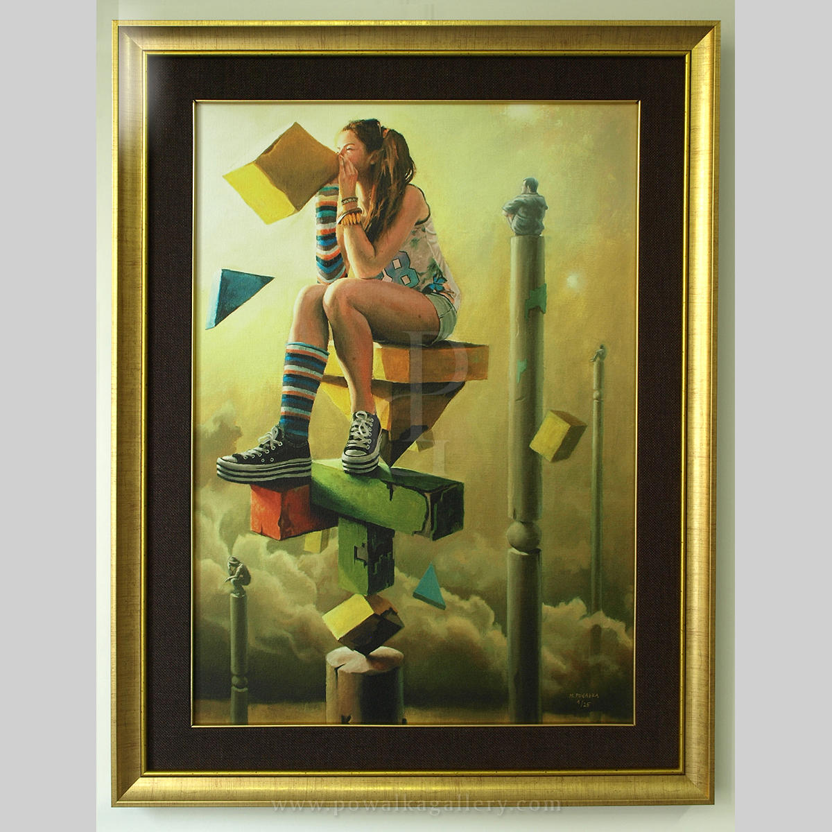Pillars - GICLEE by MichalPowalka