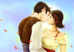 The first kiss by EmiliaPaw5