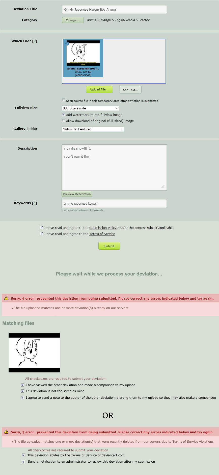 Preventing copyright violation by StarshineBeast on DeviantArt