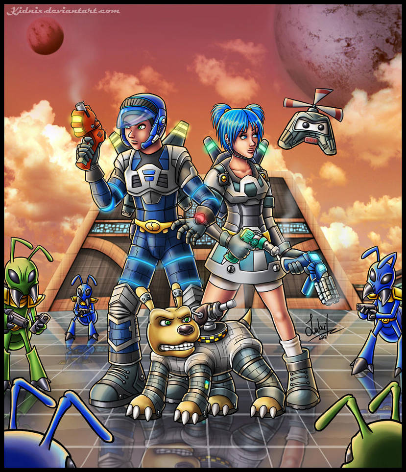 Jet Force Gemini Tribute By Lukael Art On Deviantart