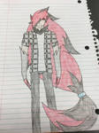 Shadow zoroark concept outlined by Shadazetrapp