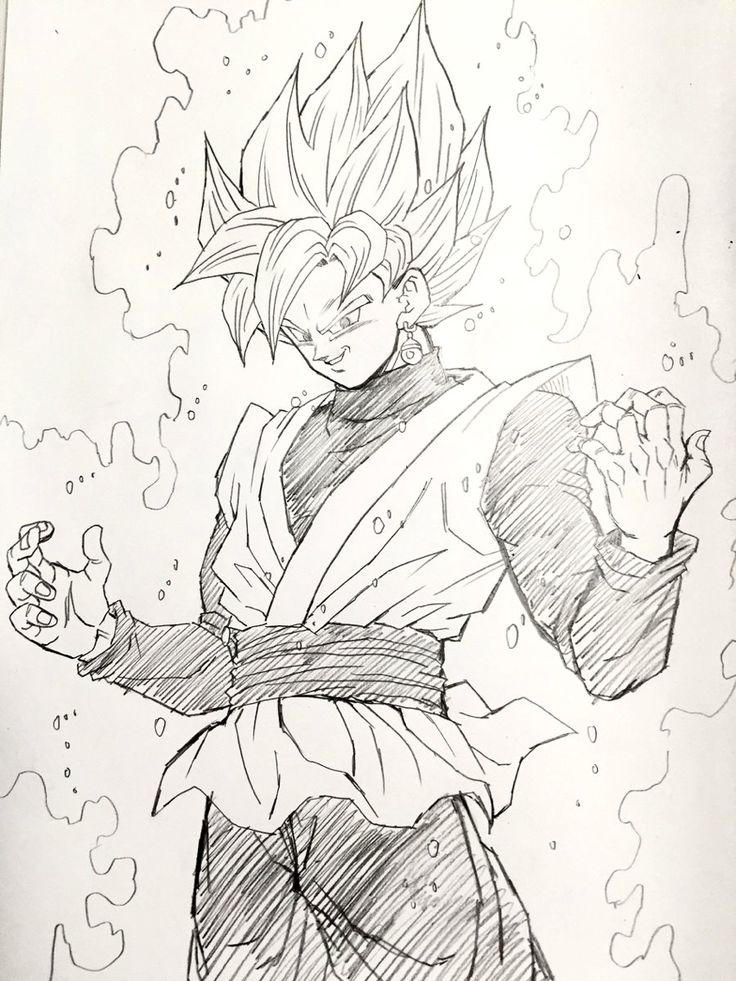 Goku Black ssj Rose by FrontLineDBZ on DeviantArt