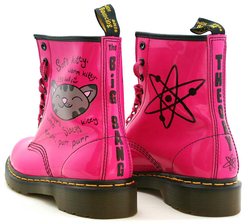 Big Bang Theory Soft Kitty Dr Martens by RTyson