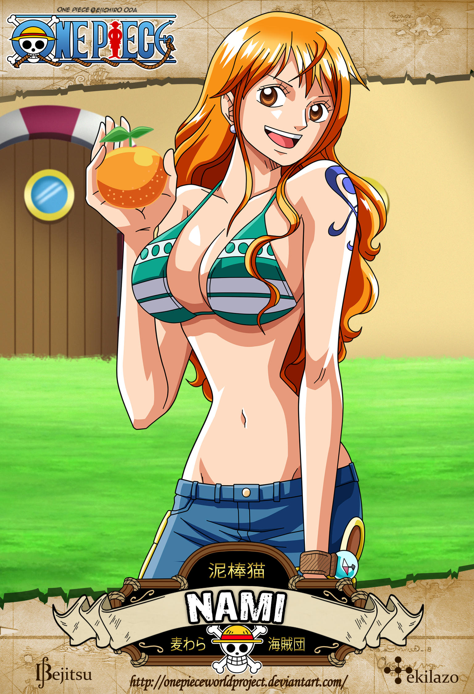 One Piece Nami By Onepieceworldproject On Deviantart